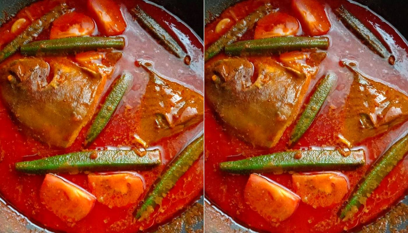 Cara Masak Gulai Bawal Paling Sedap Tanpa Letak Banyak Santan