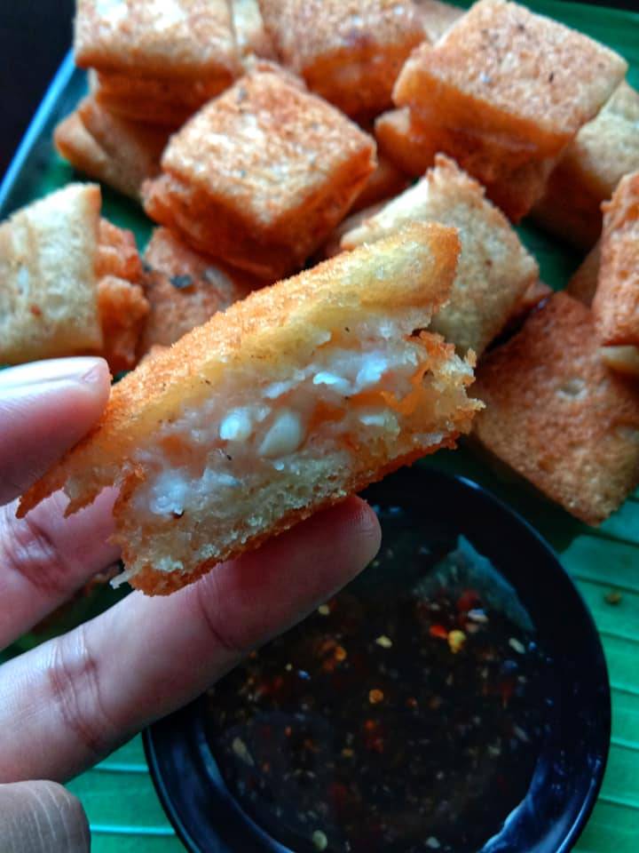 Resipi Mian Bao Xia @ Shrimp Toast Yang Sangat Sedap & Dijamin Halal