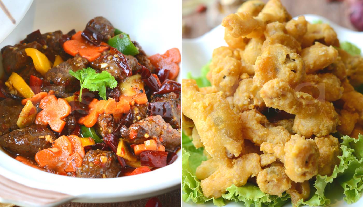 Resipi Daging Szechuan &#038; Cendawan Telur Masin Untuk Makan Besar Tahun Baru Cina