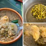 Bubur Kacang Hijau Durian Untuk Hidangan Minum Petang. Sedapnya!