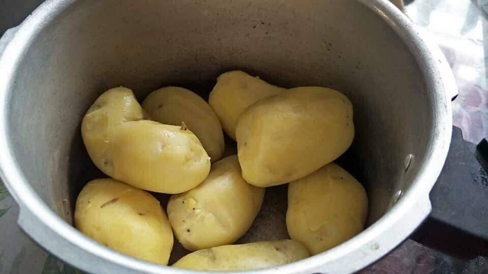 Resipi Kentang Putar Sedap Ala KFC. Simple & Tak Guna Banyak Bahan