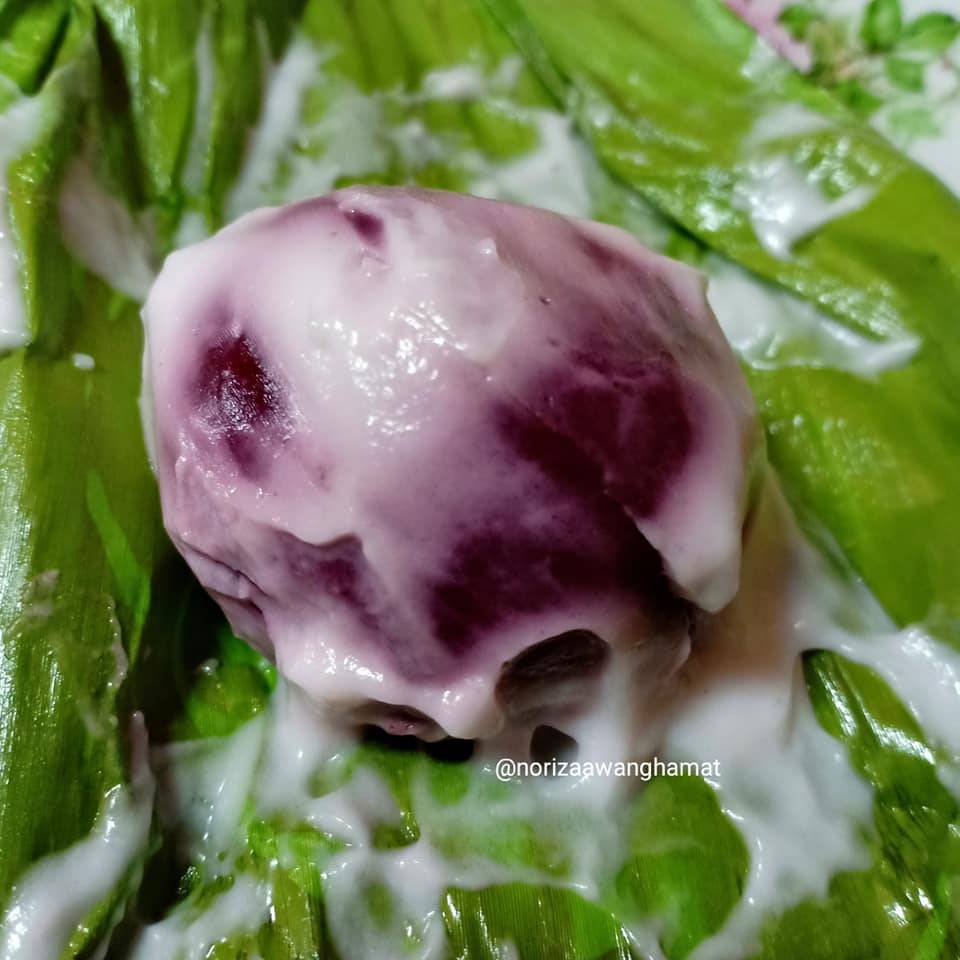 Resipi Kuih Koci Pulut Hitam Leleh Terlajak Sedap & Tak Perlu Kukus