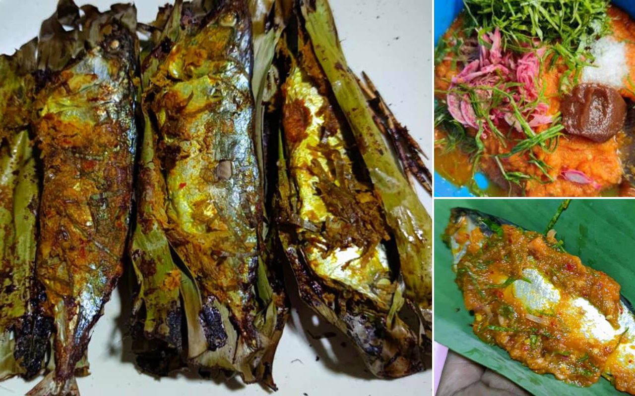 Resipi Pais Ikan Kembung Sedap Boleh Masak Cara Kukus Atau Bakar