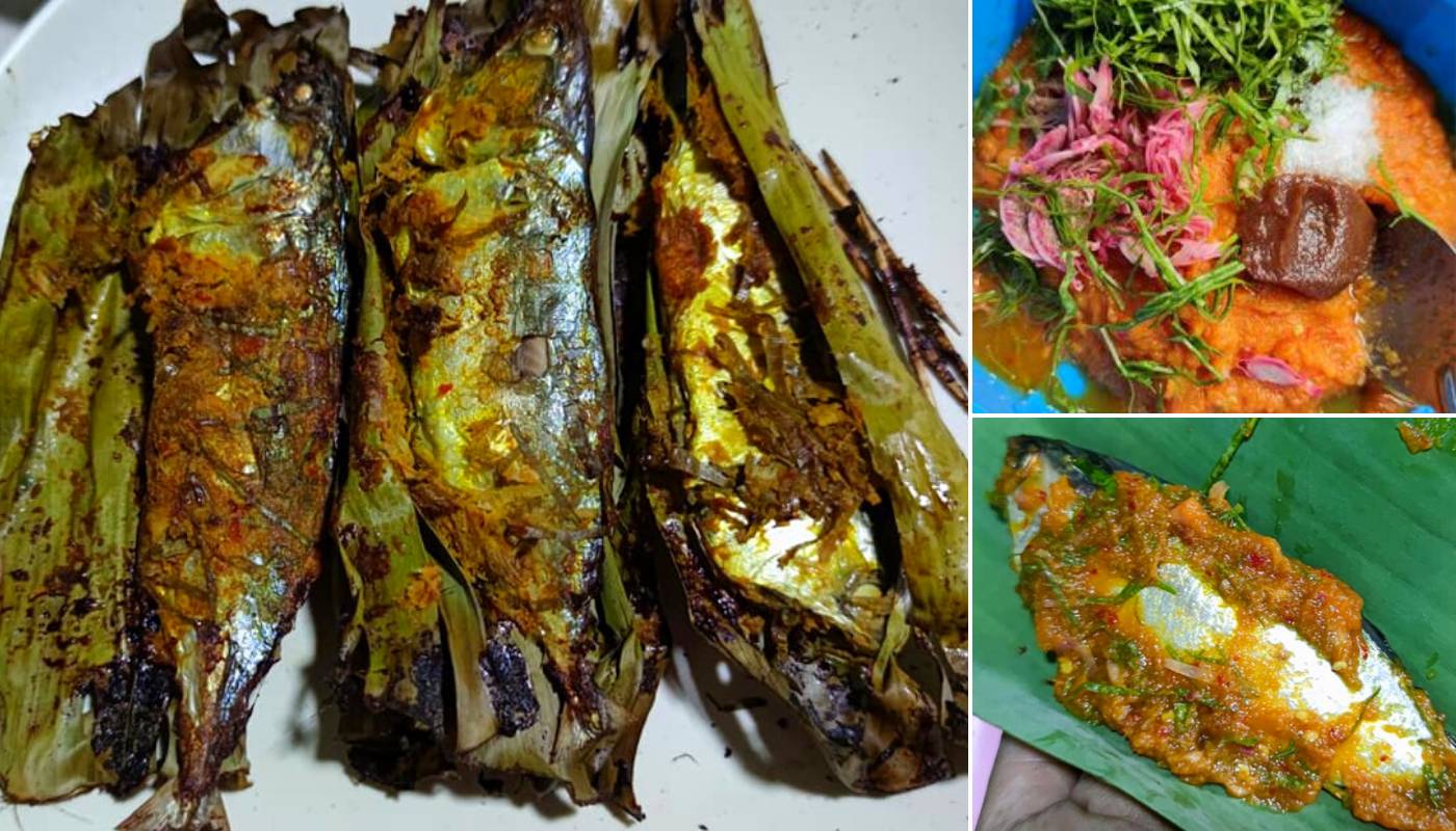 Resipi Pais Ikan Kembung Sedap &#038; Boleh Masak Cara Kukus Atau Bakar