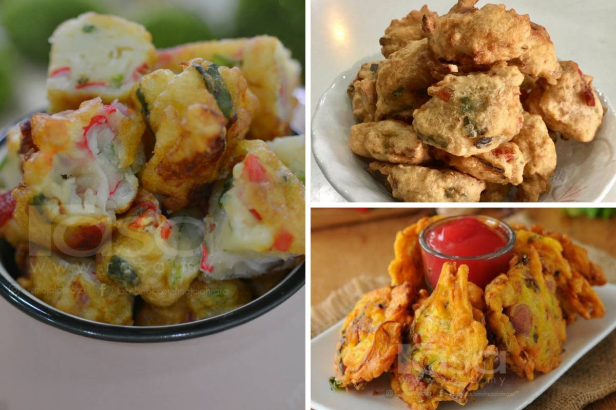 Aneka Resipi Cucur Yang Mudah Dibuat Untuk Hidangan Minum Petang Anda