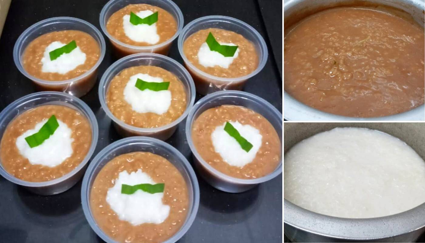 Resipi Bubur Merah Putih. Manisan Tradisi Paling Mudah &#038; Sedap