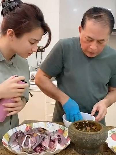 Sangat Mudah! Tan Sri Bakri Zinin & Puan Sri Nisa Bakri Kongsi Resipi Ikan Liking Homemade Cara Brunei
