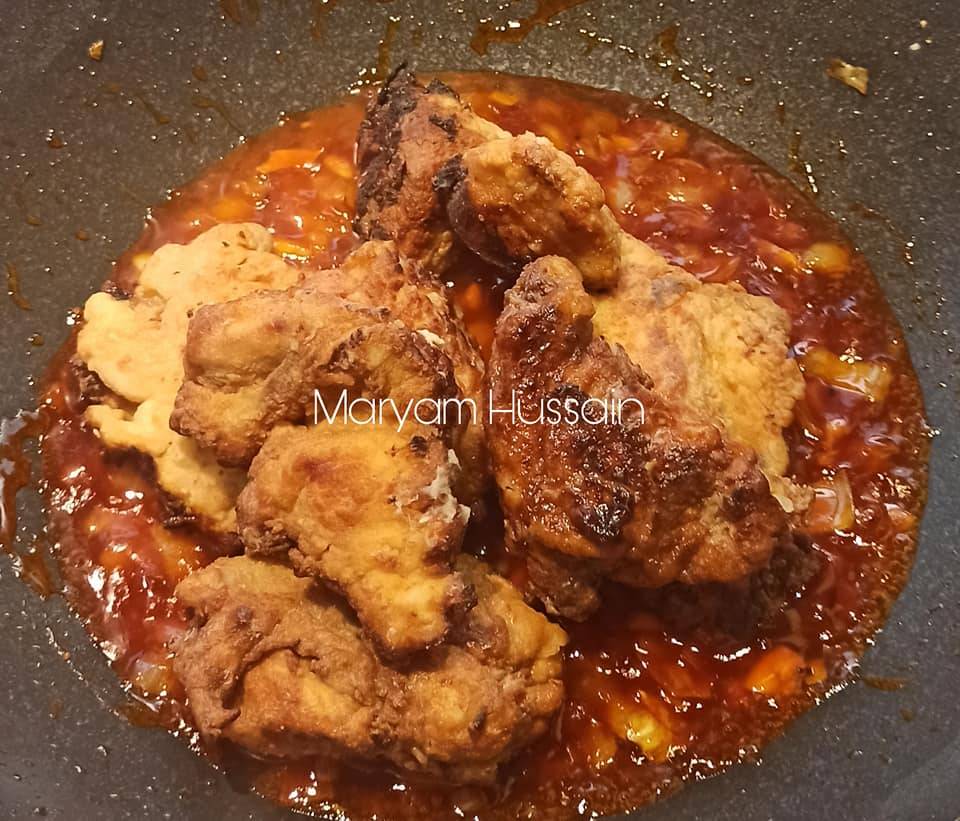 Ayam Masak Oren Chinese Style Mudah Buat Dan Tidak Jemu Makan