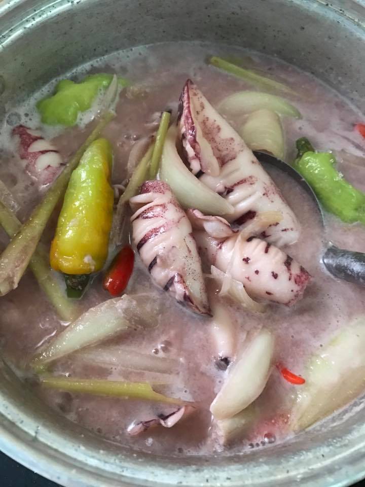 Sotong Masak Lemak Serai, Resipi Yang Mudah Tapi Sedap