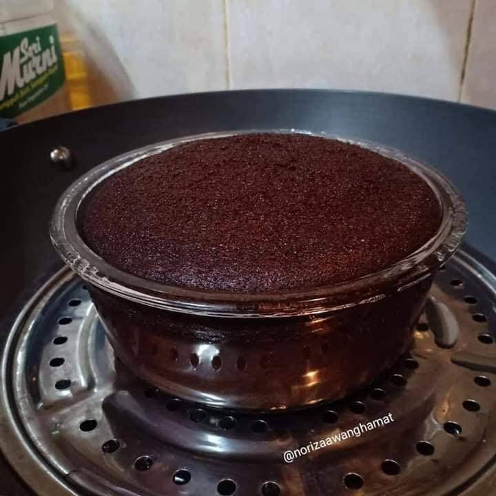 Buat Kek Milo Guna 3 Bahan Ini. Senang Sangat, Gerenti Jadi!