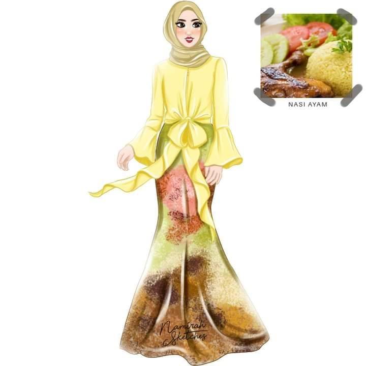 Biskut Raya & Makanan Jadi Inspirasi, Hasil Kerja Wanita Ini Memang Kreatif & Dipuji Warganet