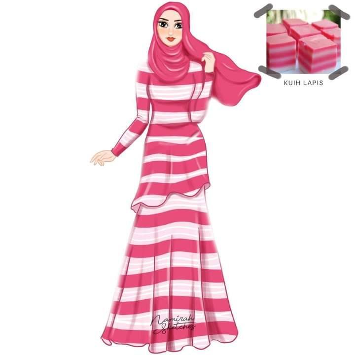 Biskut Raya & Makanan Jadi Inspirasi, Hasil Kerja Wanita Ini Memang Kreatif & Dipuji Warganet