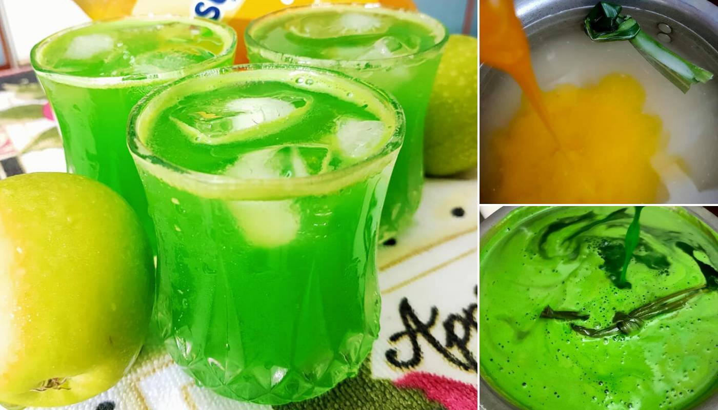 Resipi Sirap Fanta Hijau. Ini Bahan-Bahan Untuk Buat Bancuhan Pati Yang Sedap