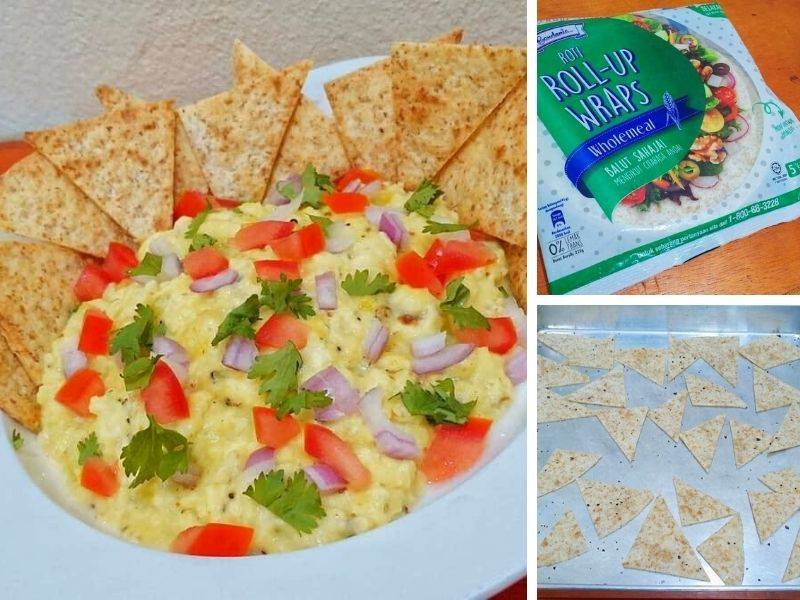 Buat Tortilla Chips Guna Wrap. Tak Jemu, Makan Tak Henti