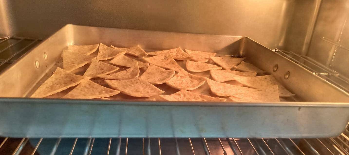 Buat Tortilla Chips Guna Wrap. Tak Jemu, Makan Tak Henti