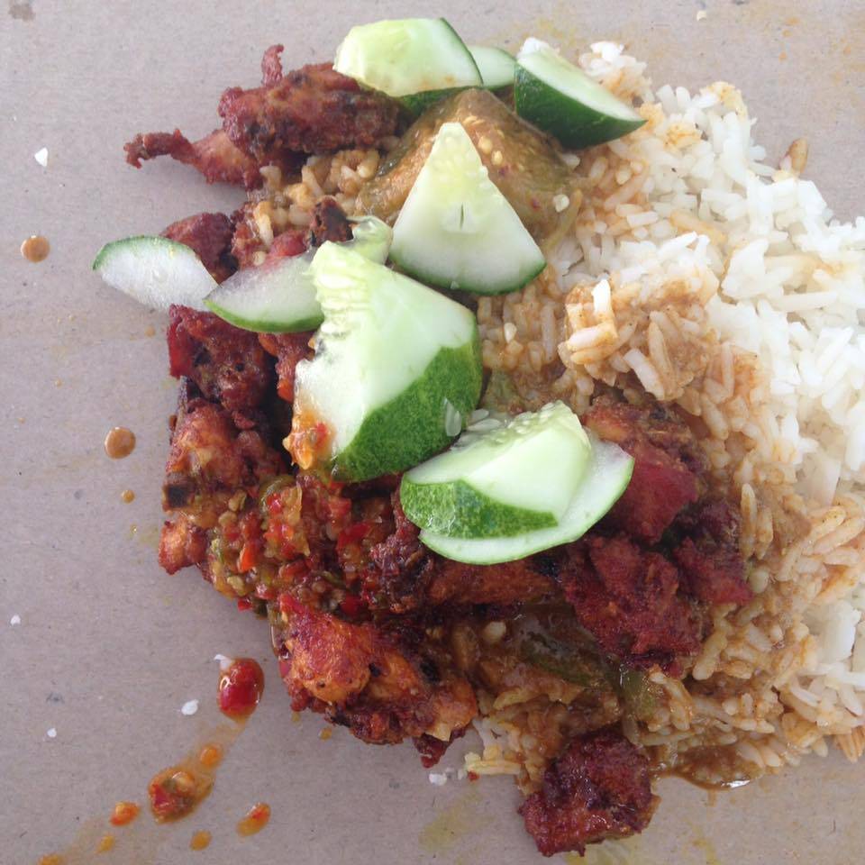 Resipi Gulai Ayam & Sambal Belacan Ala Nasi Kak Wok, Memang Sedap!