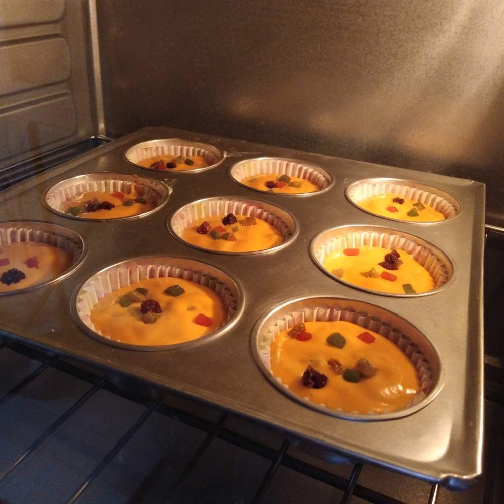 Orange Muffin Tak Muak Makan. Adunan Ini Boleh Dapat 14 Biji