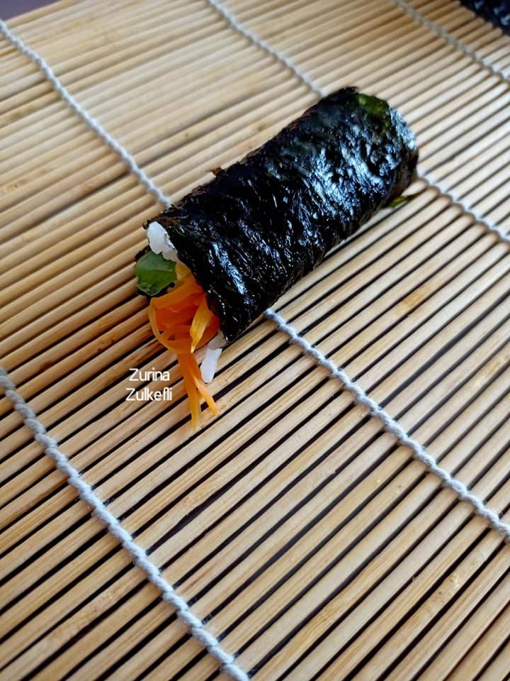 Resipi Mini Gimbap @ Mayak Gimbap Homemade Yang Sangat Mudah & Sedap