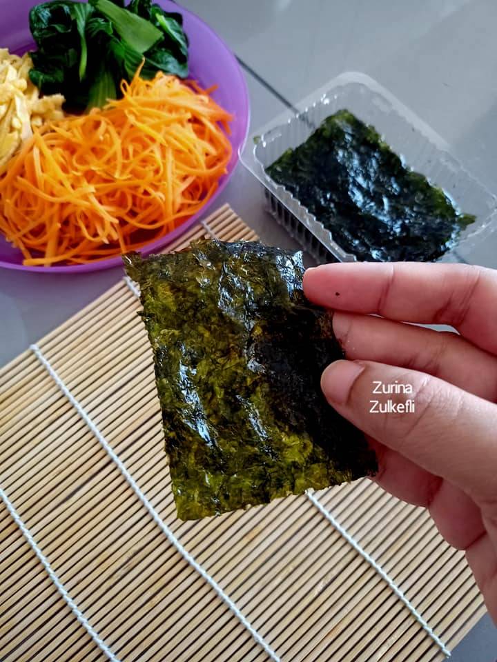 Resipi Mini Gimbap @ Mayak Gimbap Homemade Yang Sangat Mudah & Sedap