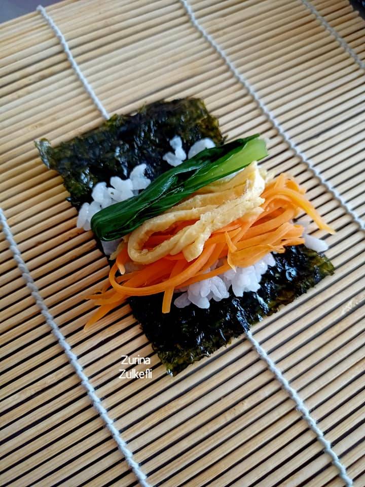Resipi Mini Gimbap @ Mayak Gimbap Homemade Yang Sangat Mudah & Sedap