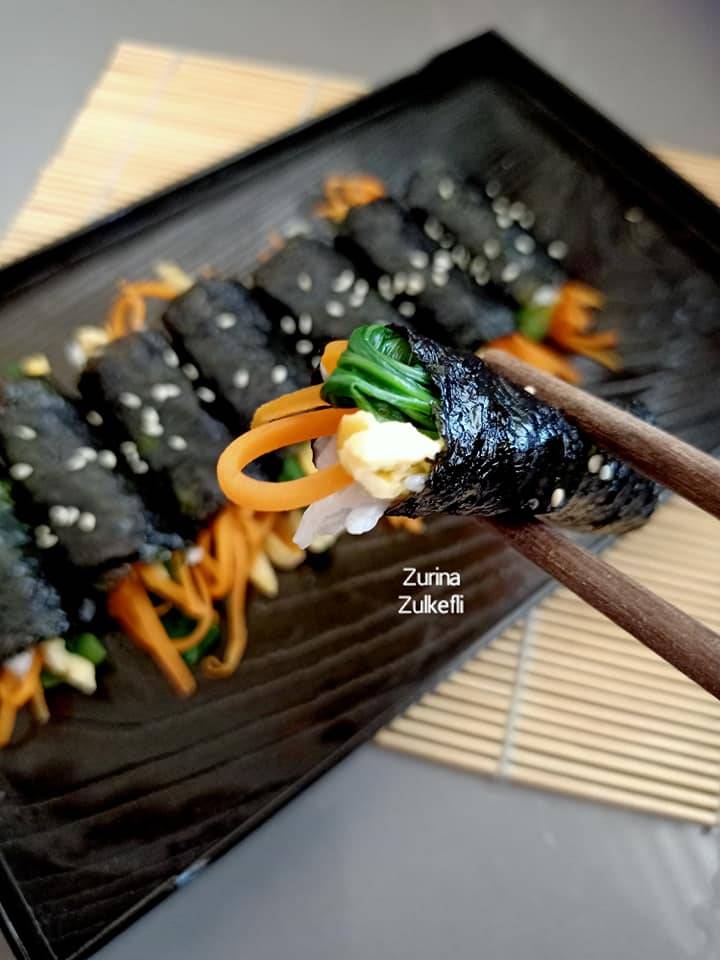 Resipi Mini Gimbap @ Mayak Gimbap Homemade Yang Sangat Mudah & Sedap