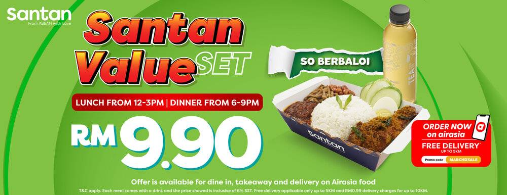 Santan Value Set (RM 9.90) Menu Berbaloi Untuk Dinikmati