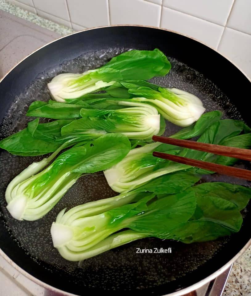 Resipi Sawi Jepun Masak Sos Tiram. Menu Ringkas Tapi Sedap Tak Terkata