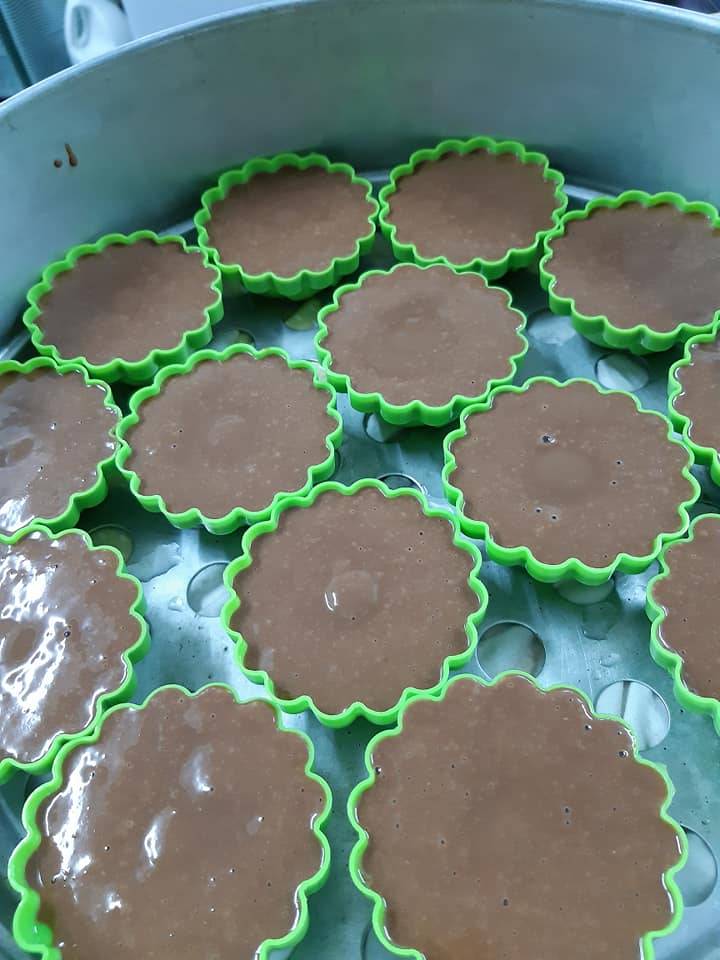 Apam Koko Gebu Hanya Guna 4 Bahan