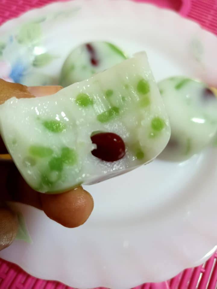 Resipi Lepat Cendol Guna Acuan Lompang. Sedap & Lebih Mudah
