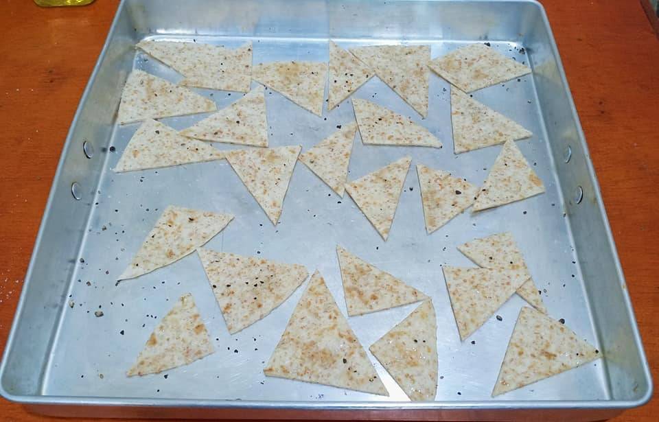 Cara Buat Tortilla Chips Yang Ringkas. Hanya Gunakan Wraps
