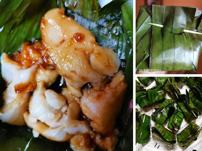 Kuih Bongkok Sedap Makan Untuk Berbuka Nanti