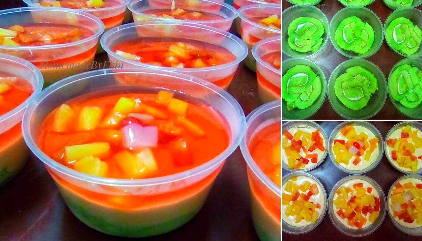 Resipi Step by Step Buat Puding Triffle Yang Sangat Sedap