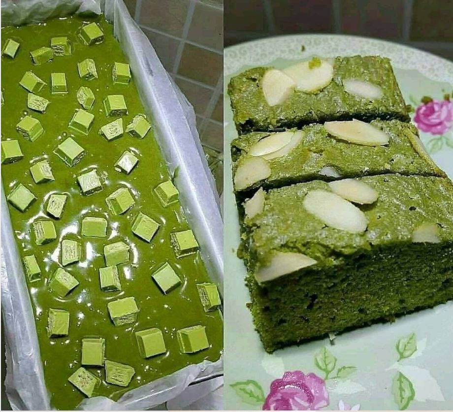 Sedap Sungguh Brownis Matcha Ni.