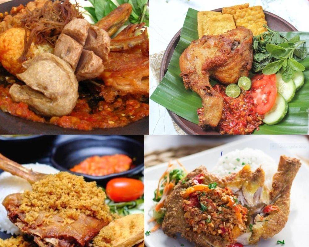 Tak Rugi Cuba 4 Variasi Ayam Penyek Ni.