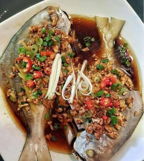 Ikan Kukus Ala Cina, Lauk Berbuka Sedap & Sihat.