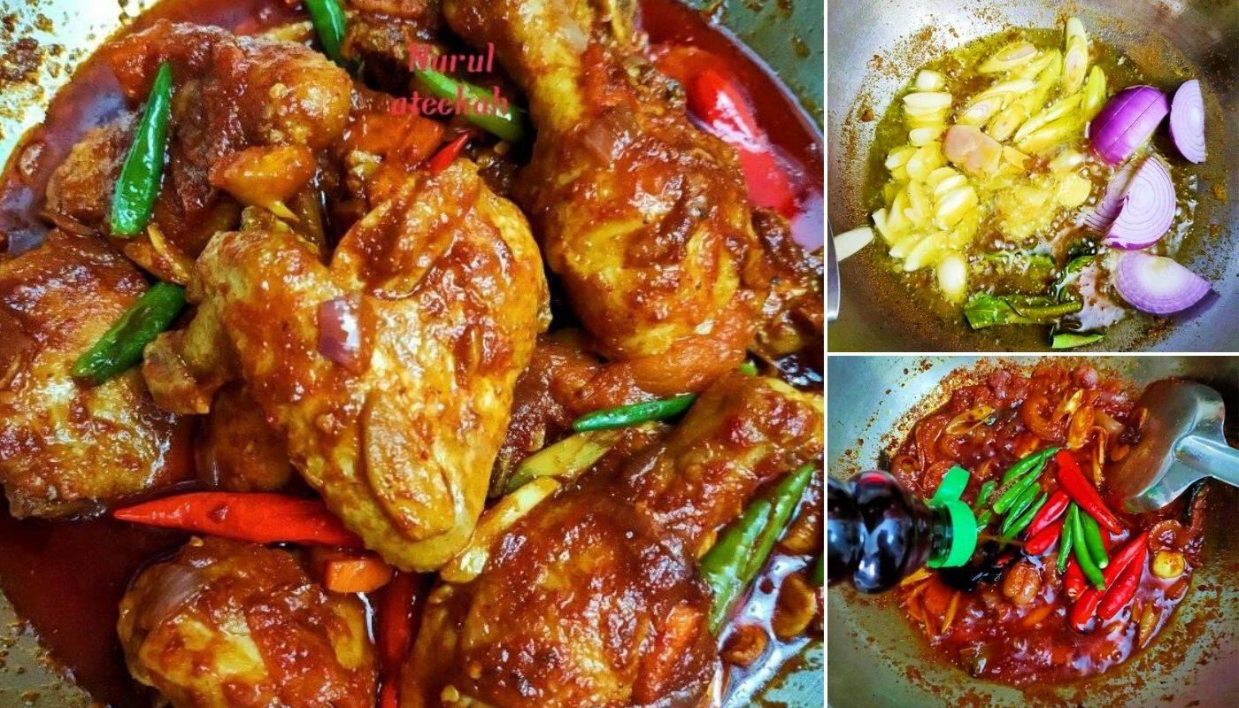 Resipi Ayam Goreng Tomyam Pedas Ni Memang Sedap &#038; Kena Cuba