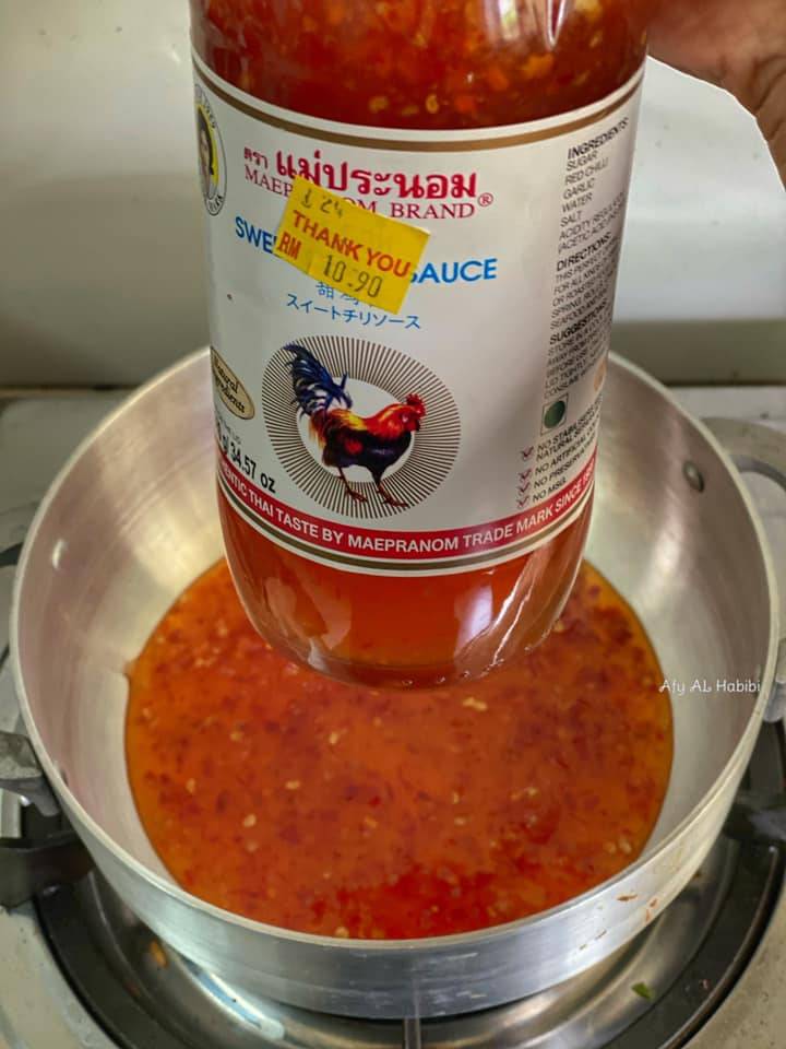 Cara Buat Sos Colek Ayam Homemade Yang Sangat Sedap