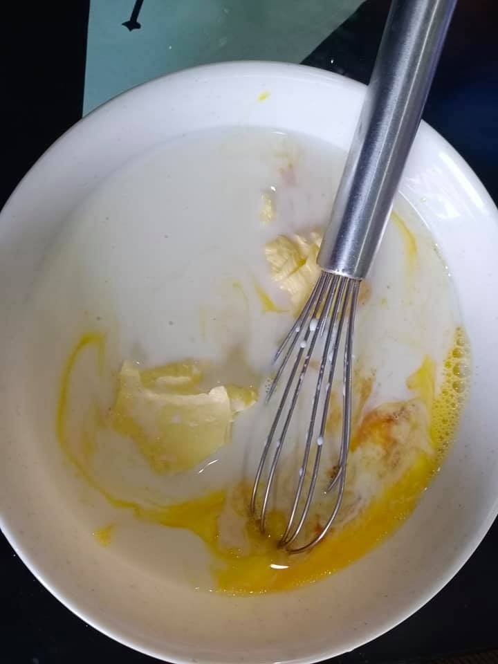 Cara Mudah Masak Puding Roti Sos Kastard Sedap Guna Air Fryer