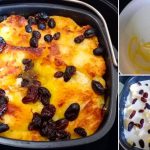 Cara Mudah Masak Puding Roti Sos Kastard Sedap Guna Air Fryer