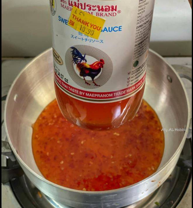 Colek Ayam Mangga Ala Thai, Rasa Sedap Tak Terkata & Rugi Tak Cuba.