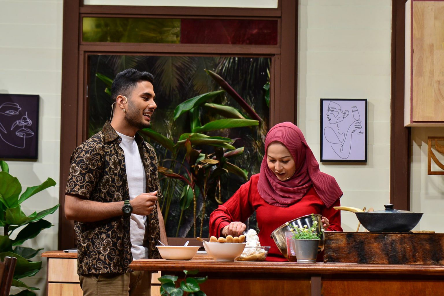 Sedapnya Resepi Ayam Masak Kurma Serta Tiramisu Air Tangan Fikry Ibrahim & Shatorah Ni