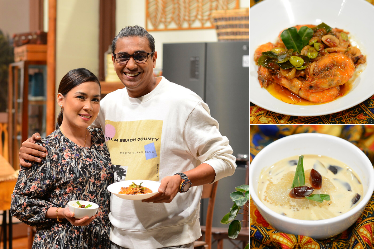 Menu Seafood Petai Ala Thai & Sagu Kurma Jelly Imbau Nostalgia Eira Syazira & Azad Jazmin