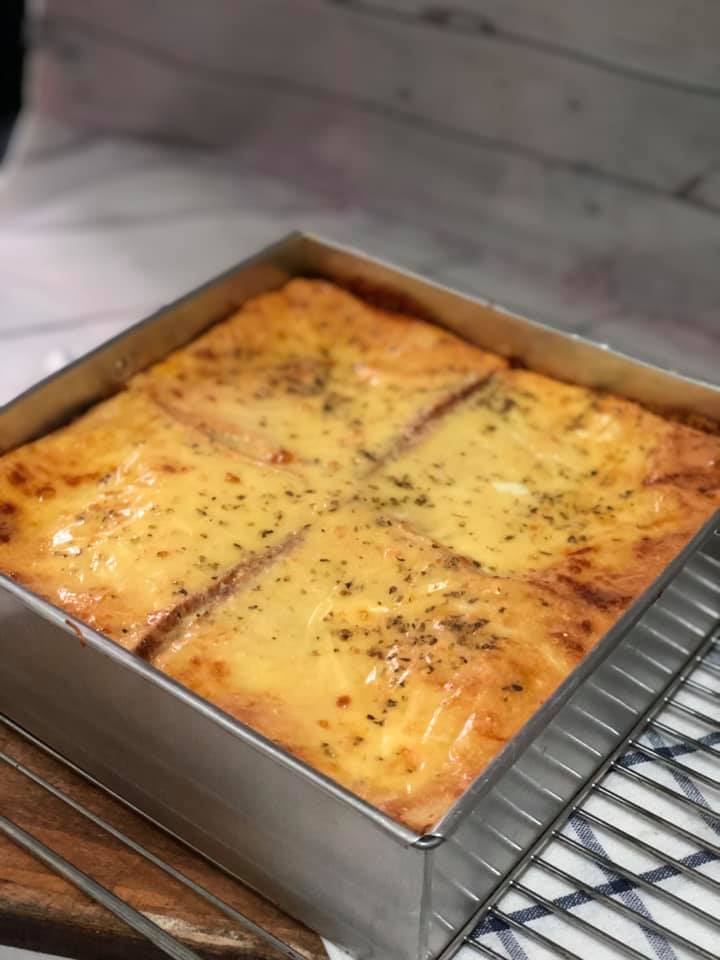 Buat Lasagna Mudah Guna Roti, Rasa Memang Sedap